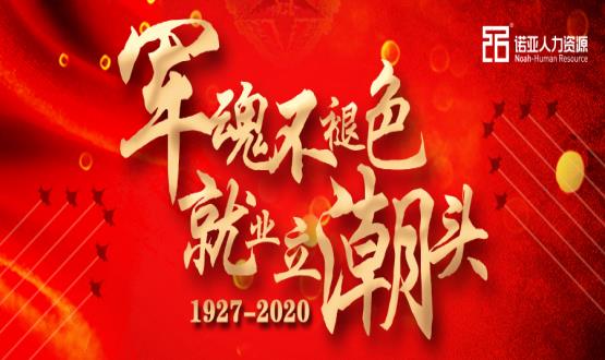 軍魂不褪色，就業(yè)立潮頭！熱烈慶祝中國(guó)人民解放軍建軍93周年！