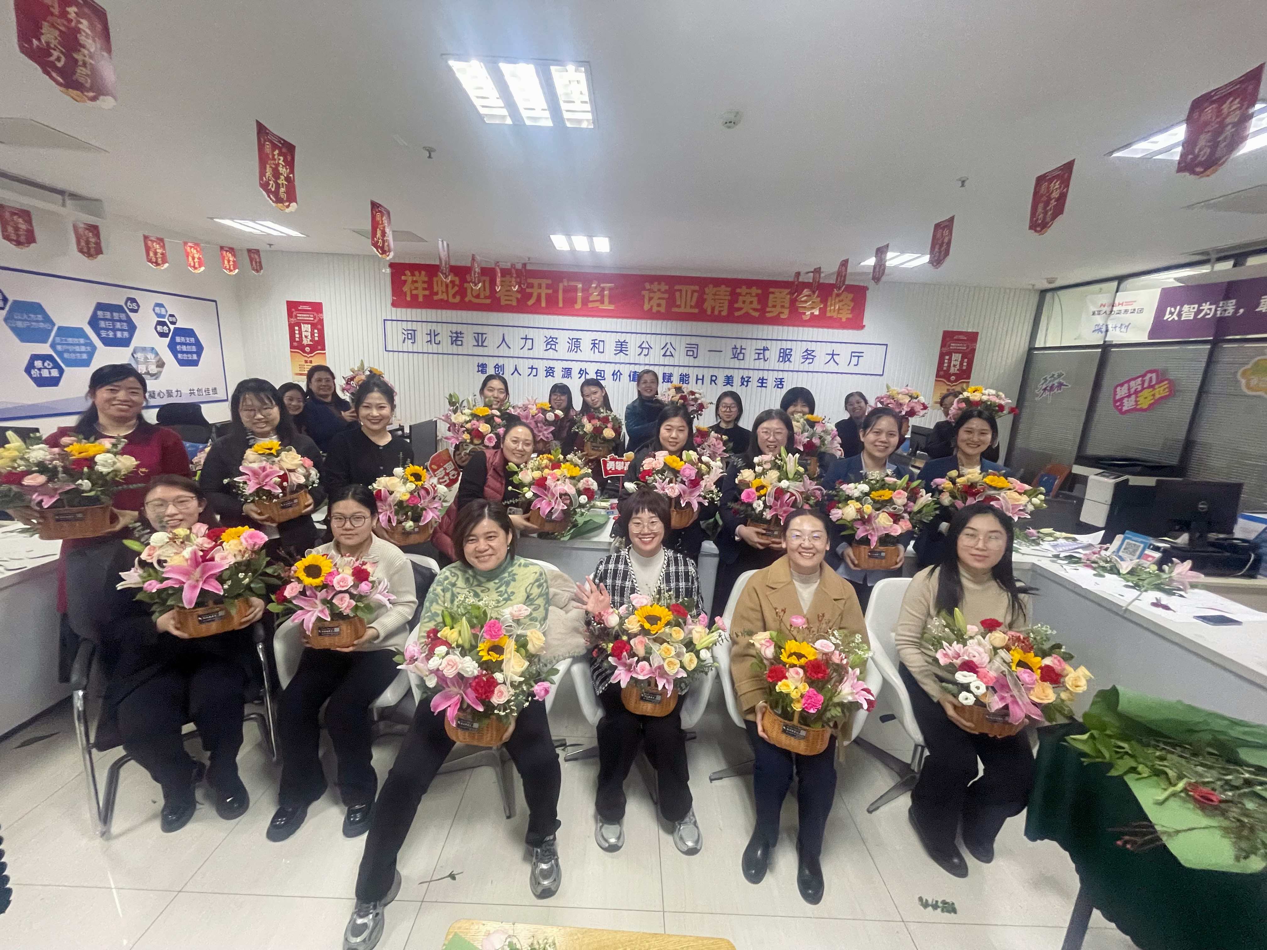 婦女節(jié)插花活動，綻放女性芳華